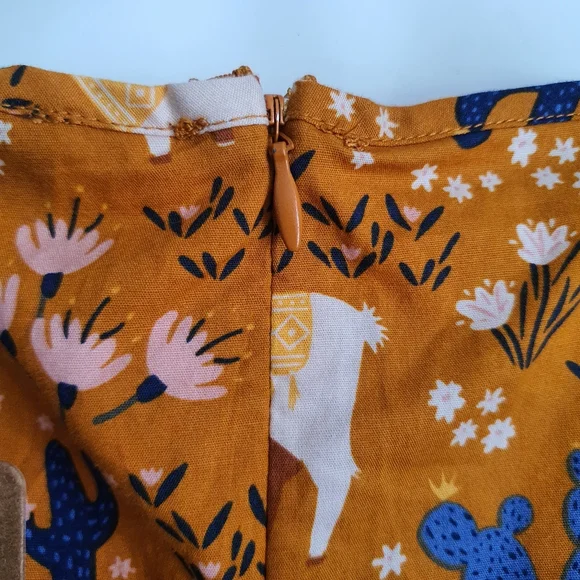 NWT Princess Highway Size 14 Llama Print Fit and Flare Dress with Pockets - Picture 13 of 15